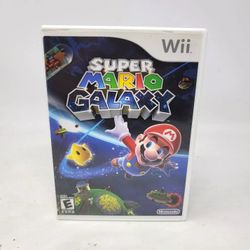 Super Mario Galaxy (Nintendo Wii) CIB Complete Tested Working