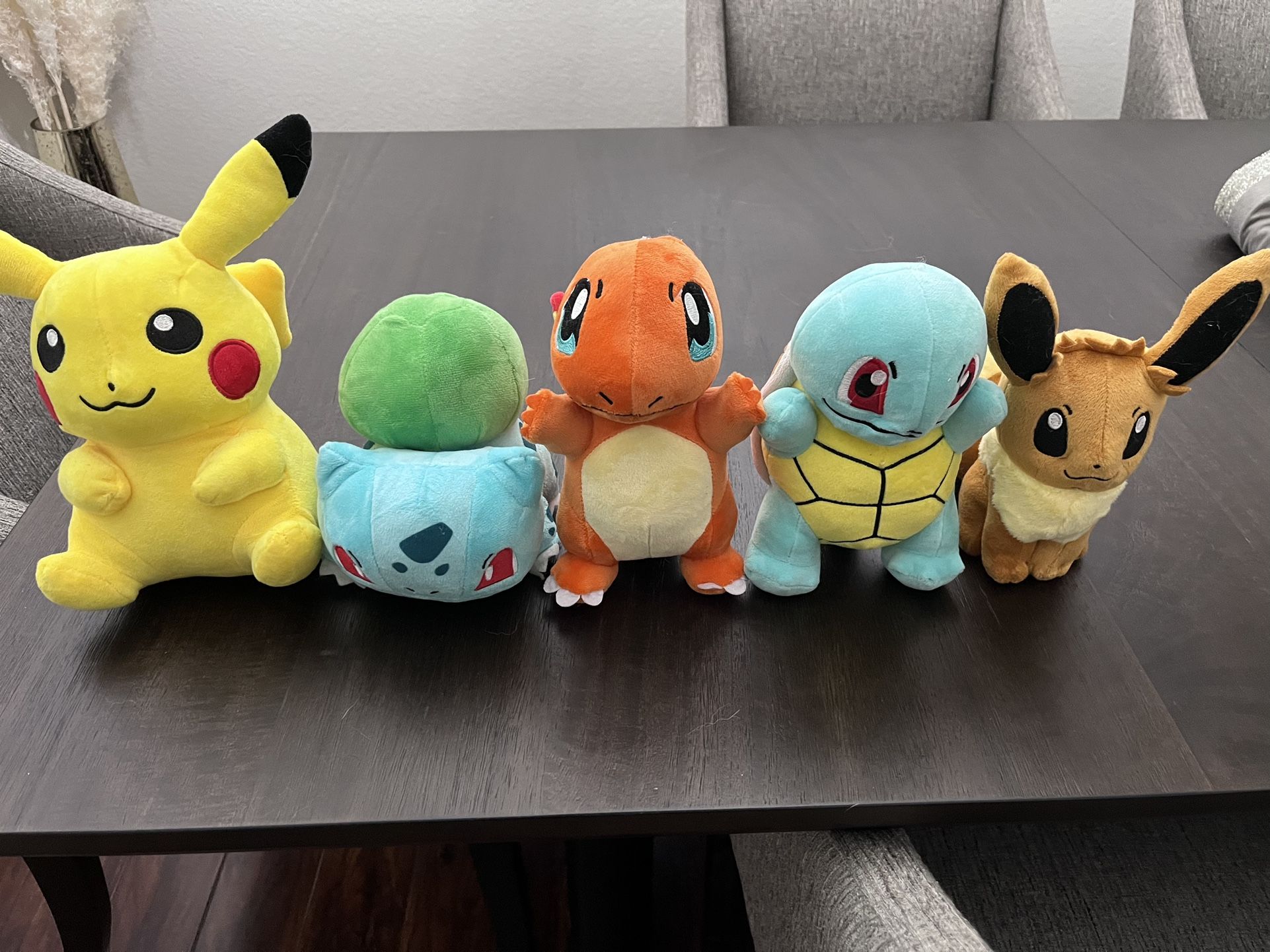 Pokémon Plushies $15