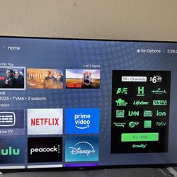 onn 50” Class 4K UHD (2160P) LED Roku Smart Television HDR