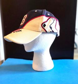 Genuine Merchandise Boston Red Sox Hat Cap Youth Adjustable Strap White Red Blue, One Size