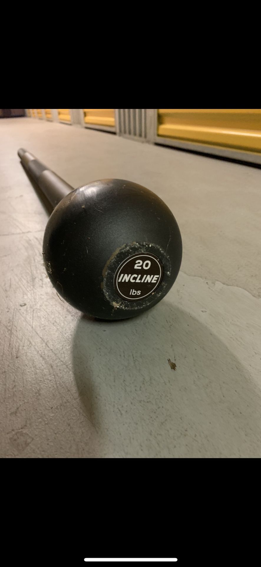 Steel mace - 20 pounds - gym piece