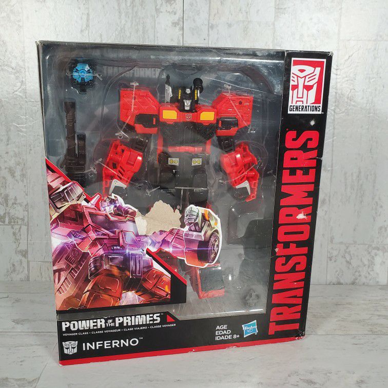 Transformers Inferno Figure Power of the Primes Voyager Class MISB 2017 Hasbro