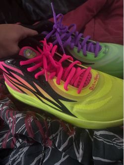 Basketball shoes Rick & Morty pumas