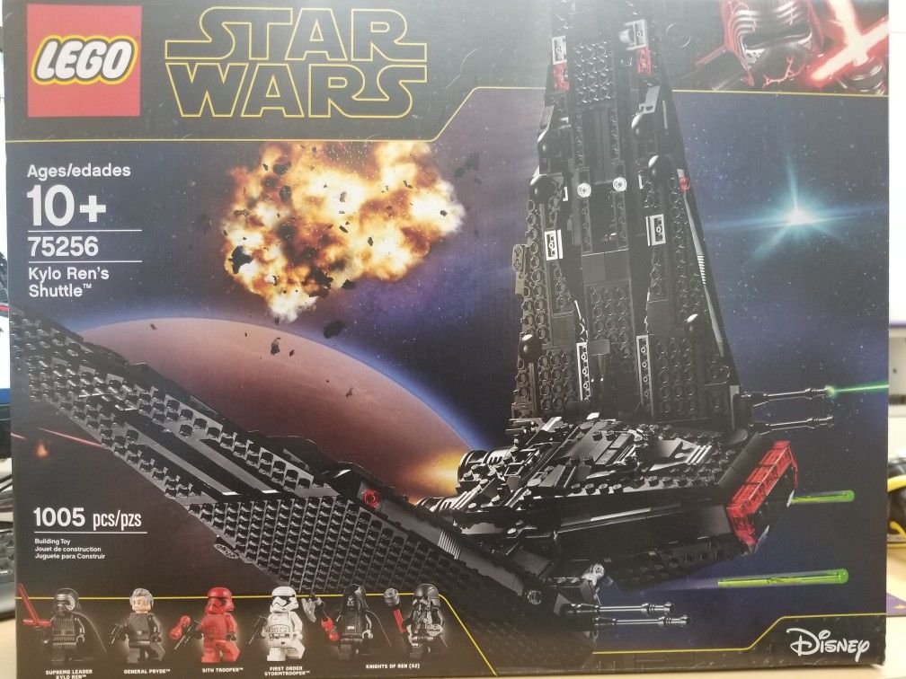 Brand New Lego Star Wars Kylo Rens shuttle