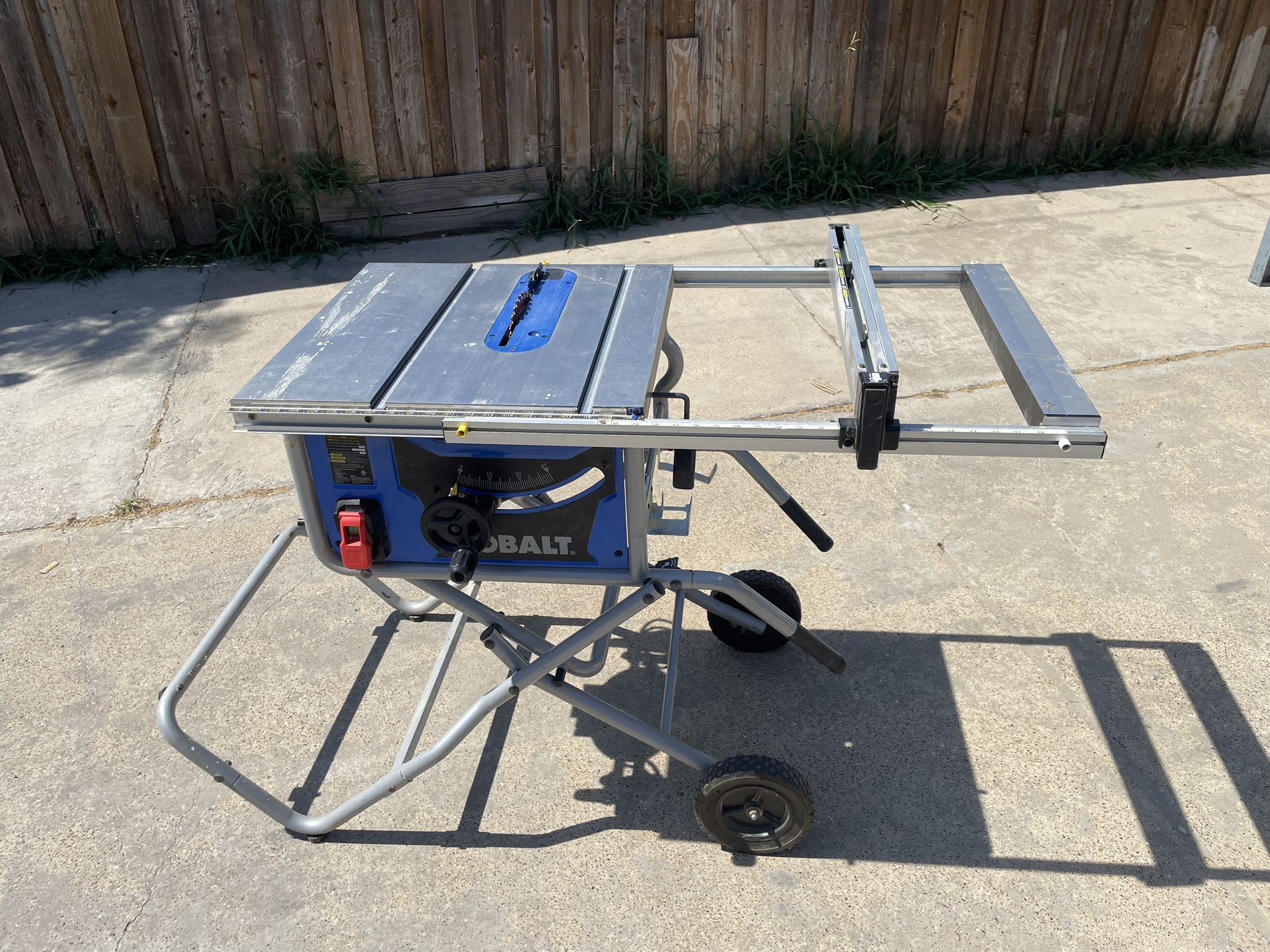 Kobalt 10” Table Saw