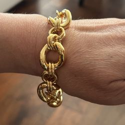 Twisted Curb Bracelet 