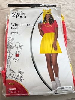 Disney Winnie the Pooh Dress Costume Women’s Small 4–6 — NEW