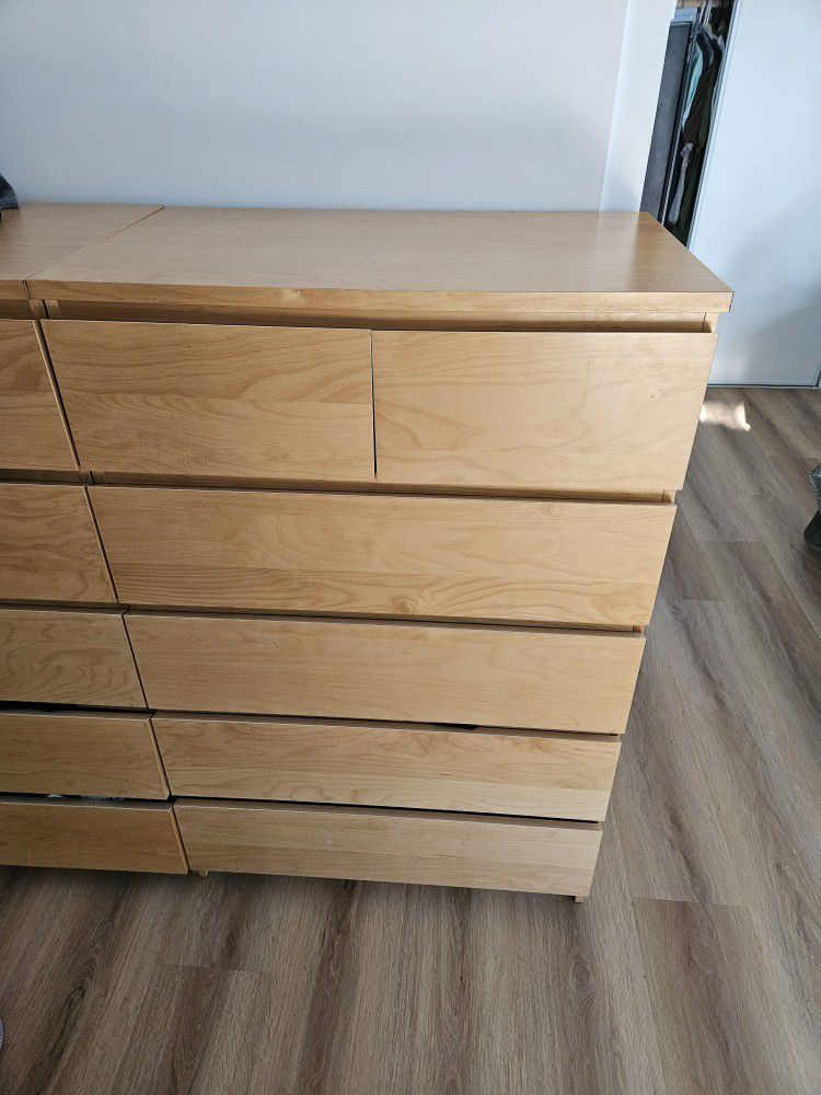 Ikea Malm Dresser.  Selling 1 Dresser.