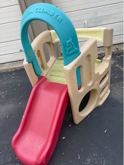 Panda climber with slide