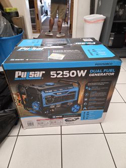 Pulsar 5250w Dual Fuel Portable Generator