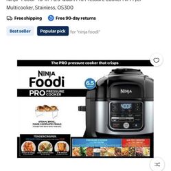 Ninja Foodi 6.5-qt pressure cooker/air fryer combos