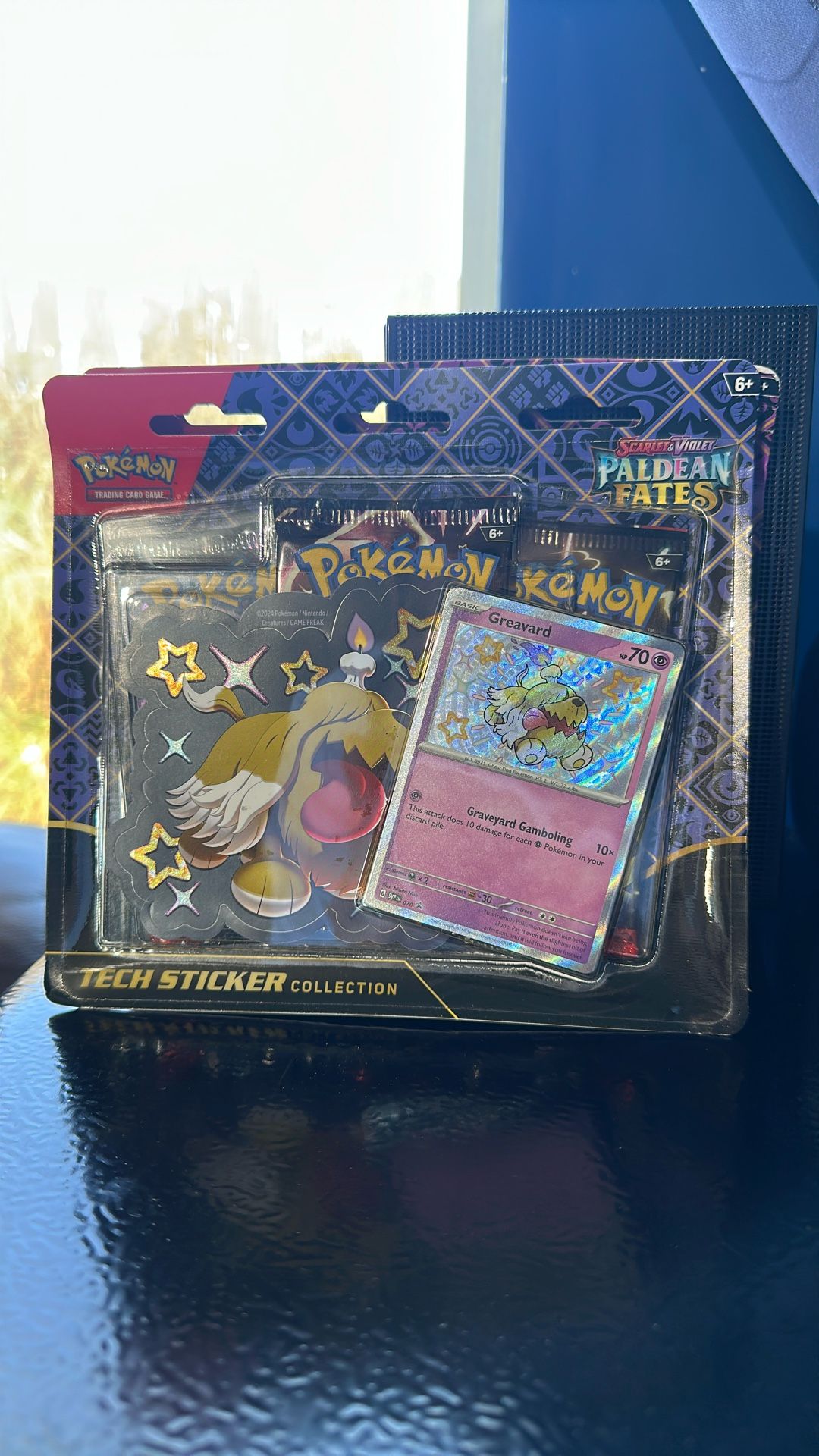 Pokemon Paldean Fates 3 Pack Blister