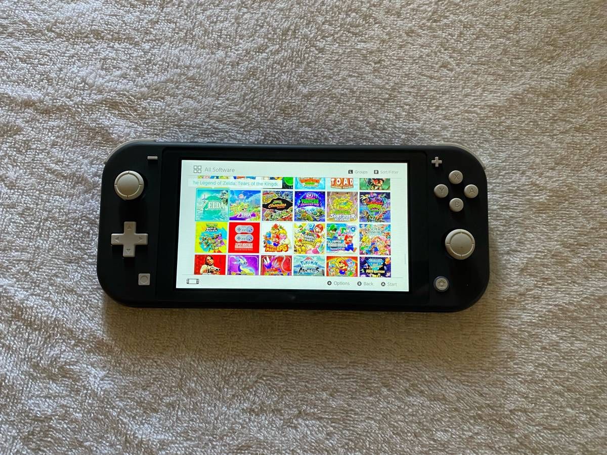 Nintendo Switch Lite With 100 Switch Games Included