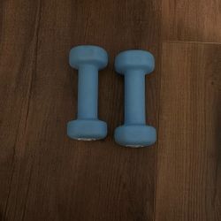 Set Of 3 Lb Dumbbells