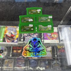 Pokemon Leaf Green GBA Authentic $130-$160 Each Gamehogs 11am-7pm
