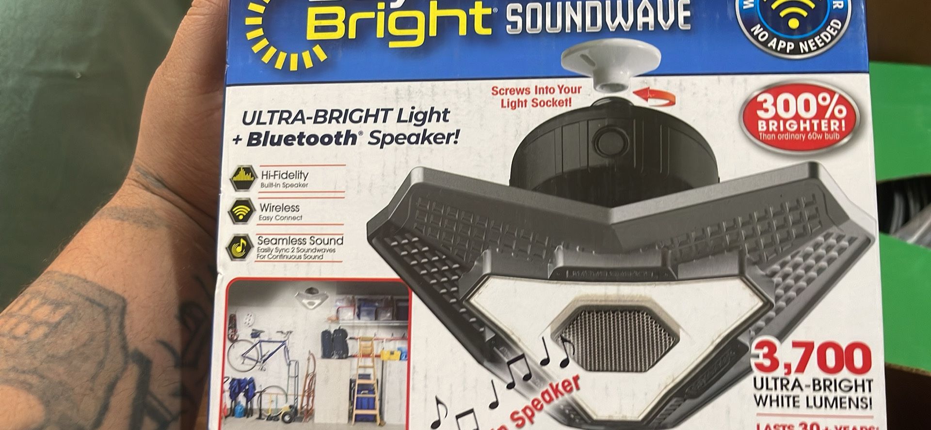 Beyond Bright Soundwave Light