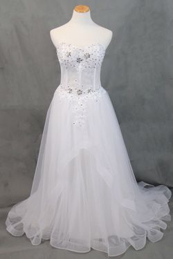 NWT Sz12 White Wedding Dress