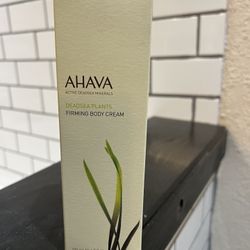 AHAVA Dead Sea Plants Firming Body Cream NEW