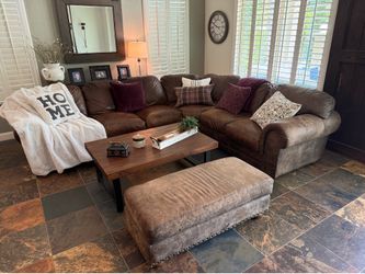 Leather Sectional from Arizona Leather