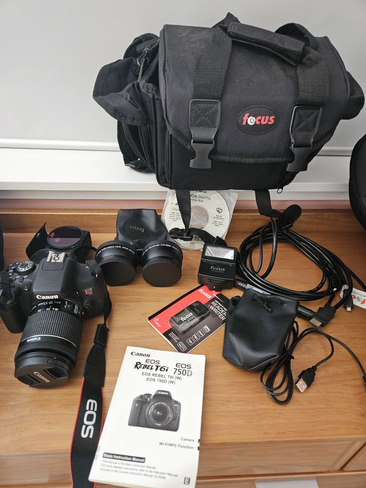 Canon Rebel T6I kit