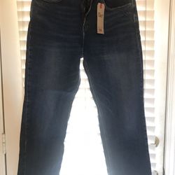 LEVI'S Men's 541 Athletic Taper Stretch Jeans - Midnight Medium Wash 32x29 NWT