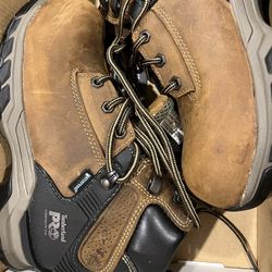 Timberland Steel Toe Boots Size 5.5