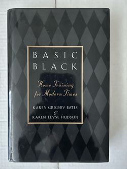 Basic Black: Home Training for Modern Times Hardcover