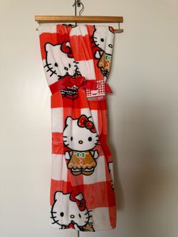Hello Kitty Holiday Fleece Throw Blanket