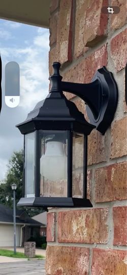Exterior garage lights