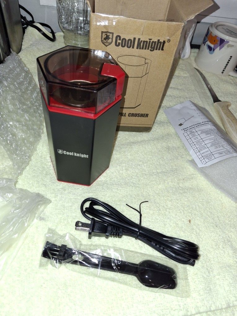Pill Crusher New Electric