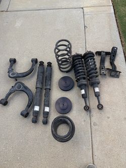 Factory Toyota Suspension Package
