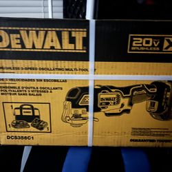 Brand New Dewalt Multitool Xr With Battery And Charger 