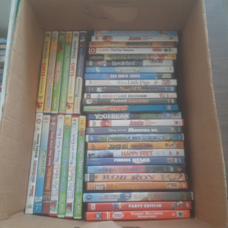 Kids DVDs And Blu Rays