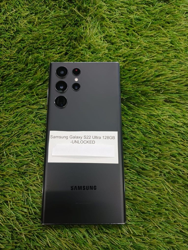 SAMSUNG GALAXY S22 ULTRA 128GB UNLCOCKED