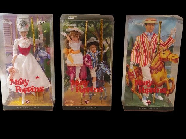 New Rare 2007 Mary Poppins Barbie Doll Collection Read 👇 ( Must Pick Up )