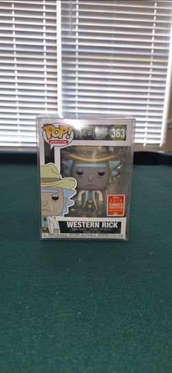 Funko Pop! Animation Rick and Morty Western Rick Sanchez #363 Limited 2018