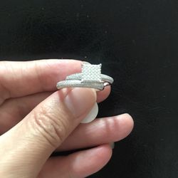 925 sterling silver ring Set 
