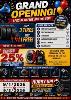 New and used tires