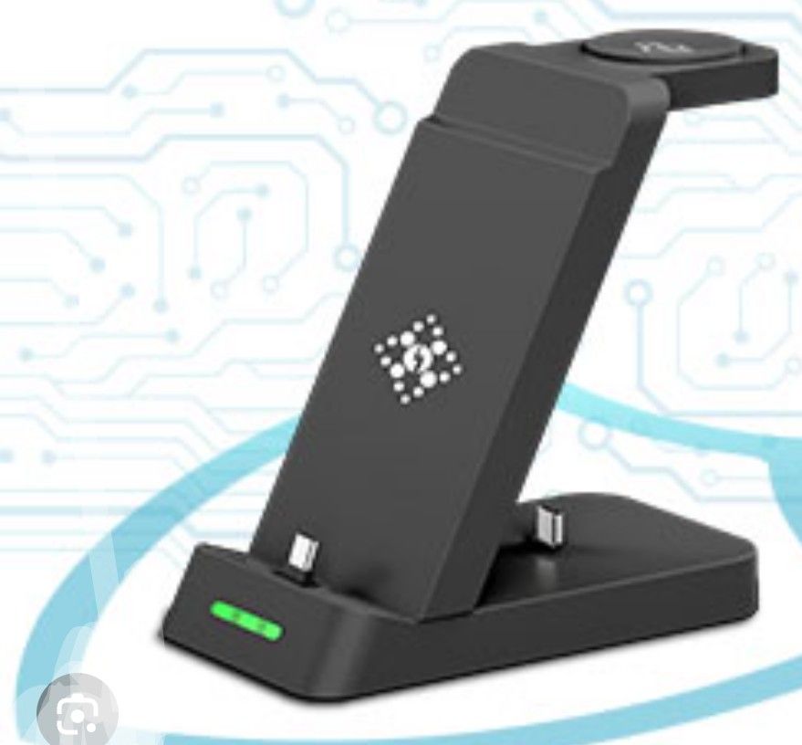 Apple 3 & 1 Fast Charger For Cell, Watch & Air Pods