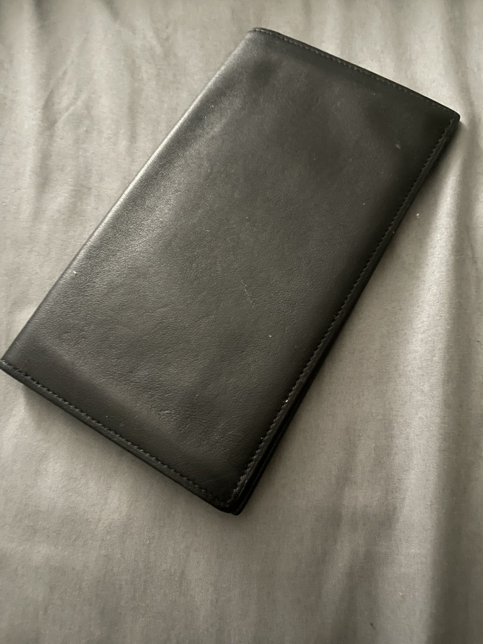 Designer Bi-Fold Check Book Wallet