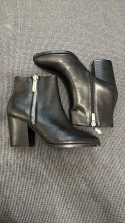 Nine West Black Zipper Boot