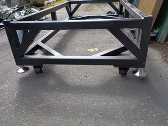 Mobile equipment stand/cart frame