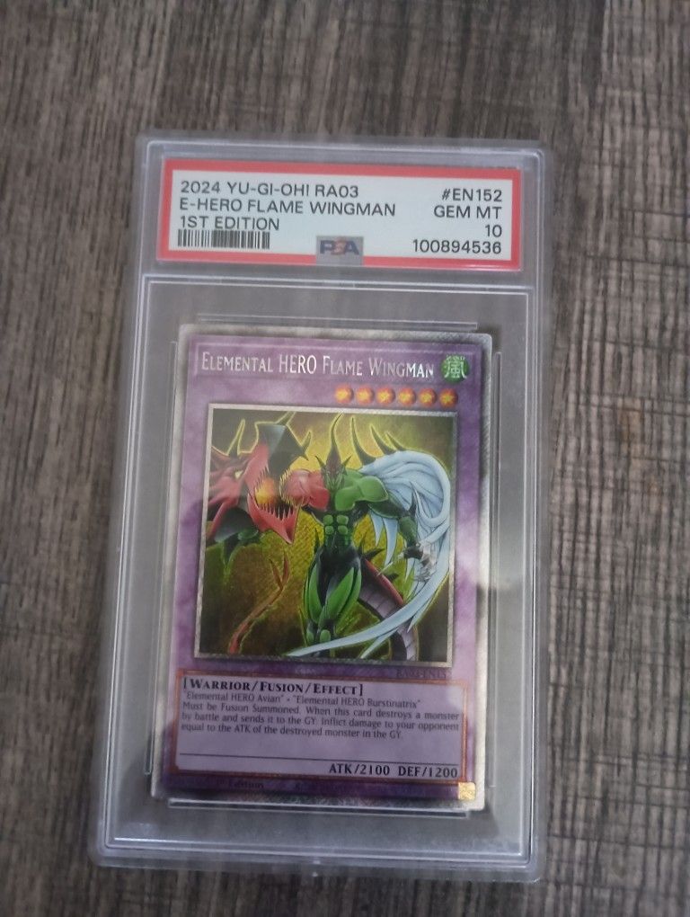 PSA 10 YU-GI-OH CARD