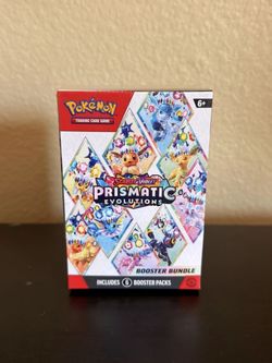 Pokémon Scarlet & Violet Prismatic Evolutions Booster Bundle