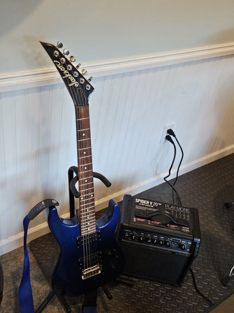 Jackson Dinky DK and Amp 