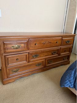 Dresser and 2 bedside tables