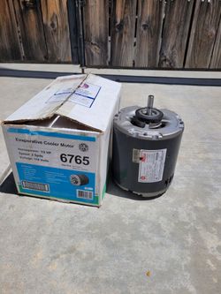 Evaporative cooler motor 1/2 HP 2 speeds
