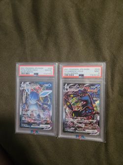Pokemon Cards PSA 10 Glaceon VMAX Full Art