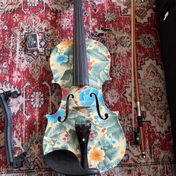 New 4/4 Violin Solid Wood Violin