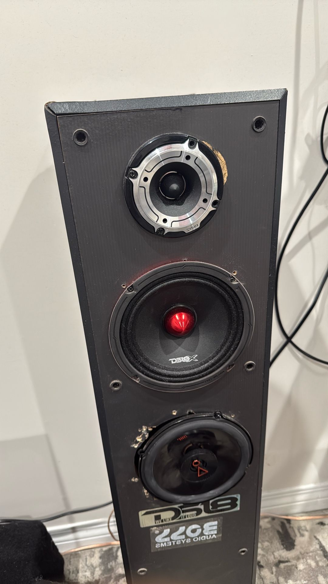 Pair of Ds18 6.5 with 1” Tweeters